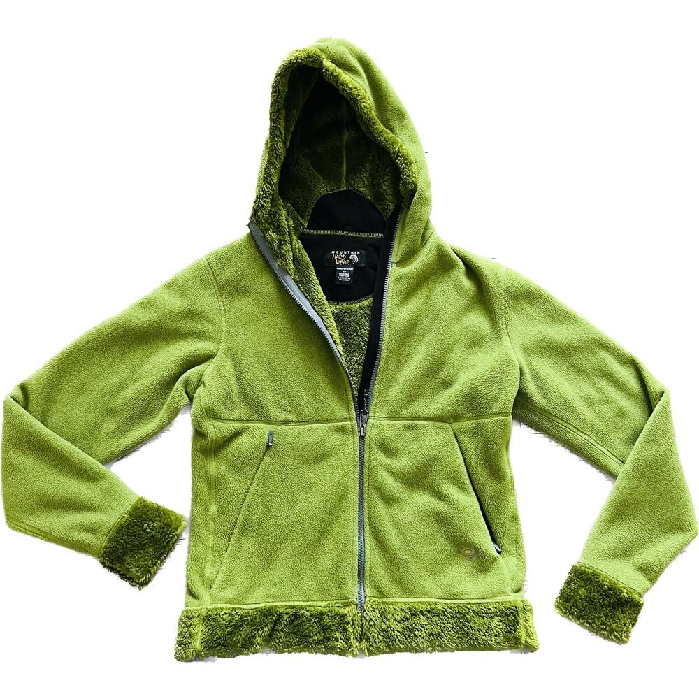 Mountain Hardwear Monkey Fleece Hooded Full Zip Sweater‎ Women's Jacket